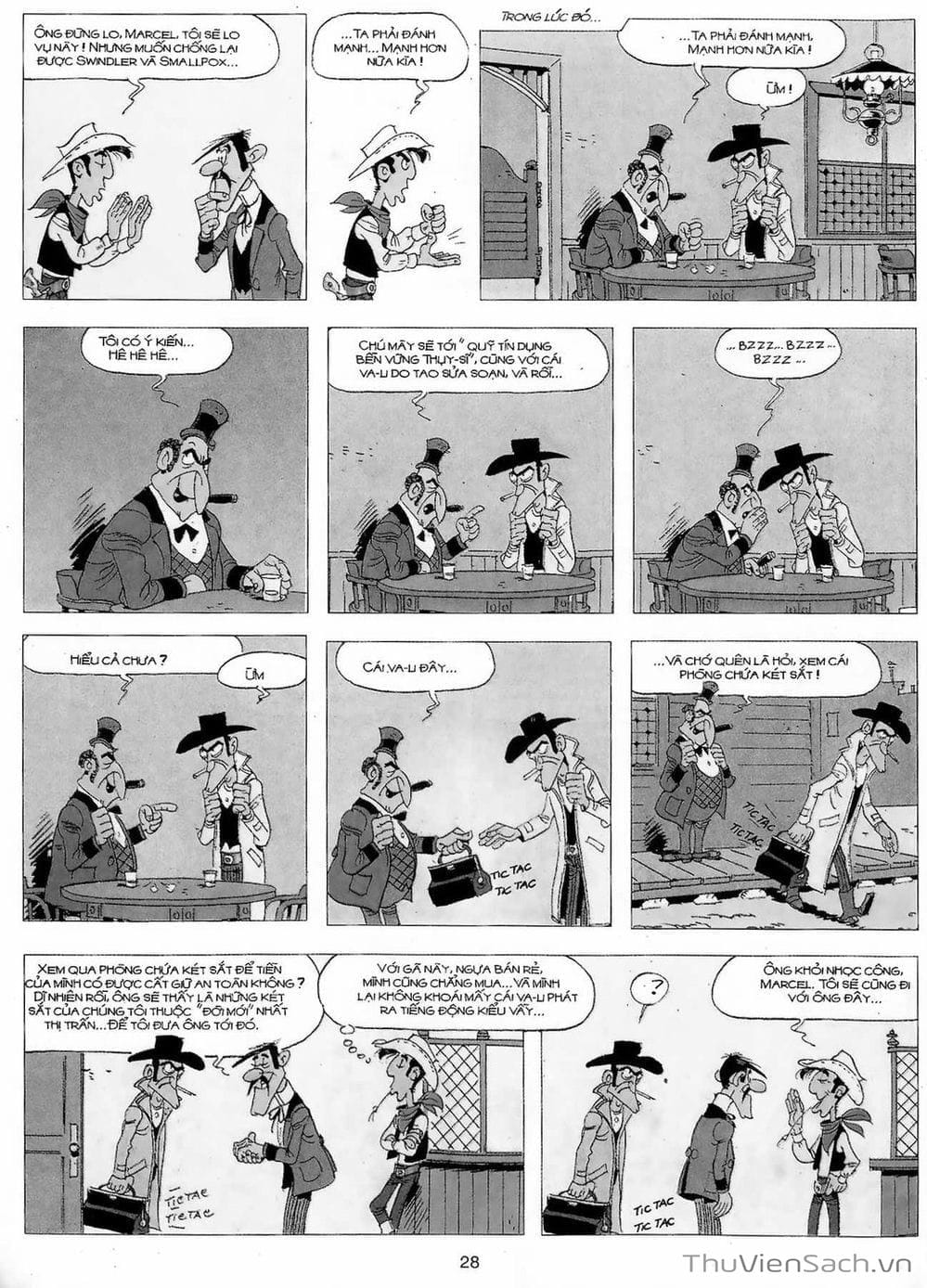 Truyện Tranh Cuộc Phiêu Lưu Kỳ Thú Của Lucky Luke trang 3