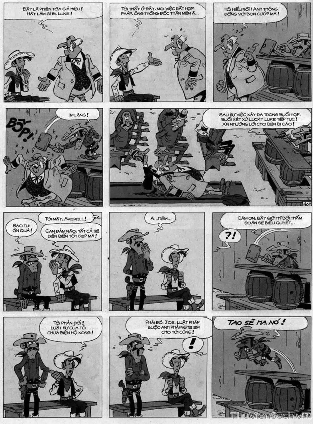 Truyện Tranh Cuộc Phiêu Lưu Kỳ Thú Của Lucky Luke trang 3