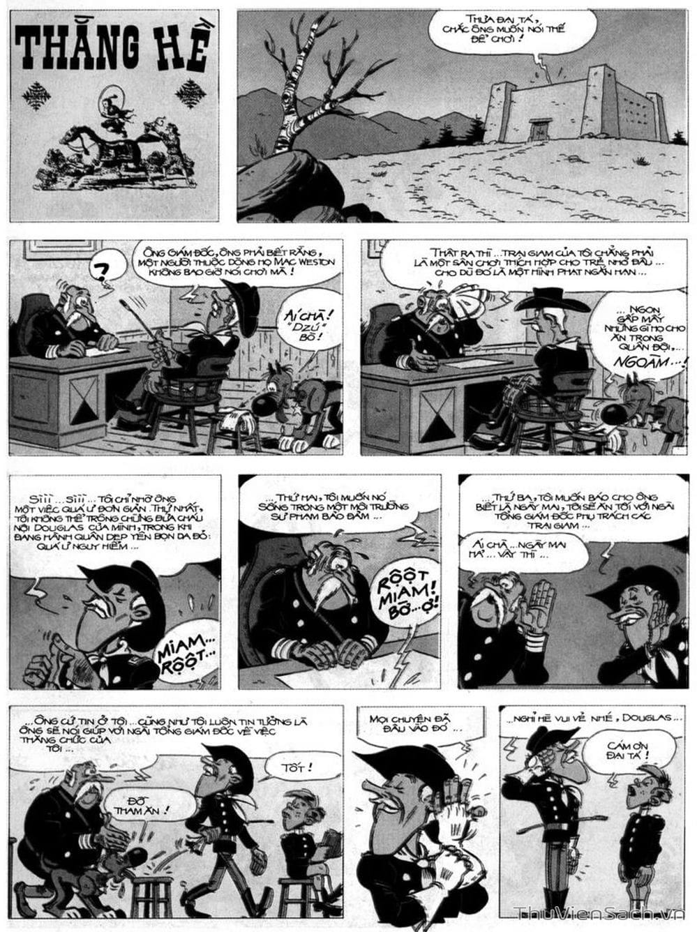 Truyện Tranh Cuộc Phiêu Lưu Kỳ Thú Của Lucky Luke trang 3