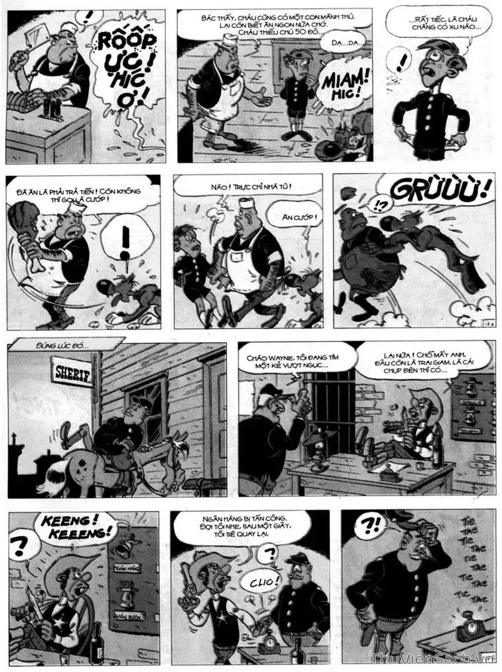 Truyện Tranh Cuộc Phiêu Lưu Kỳ Thú Của Lucky Luke trang 3