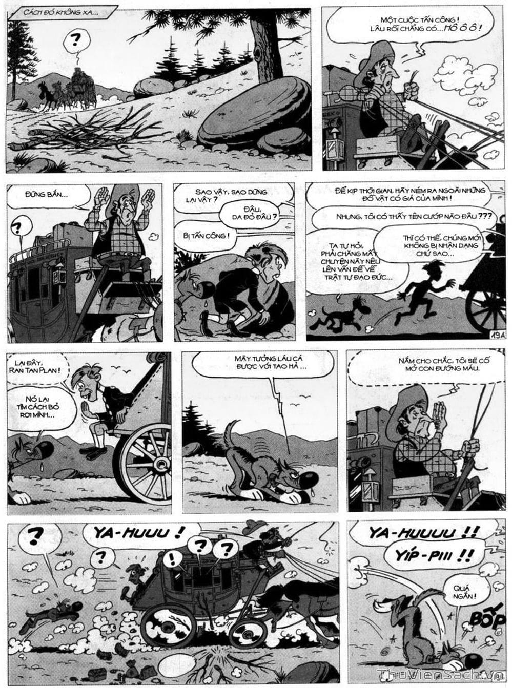Truyện Tranh Cuộc Phiêu Lưu Kỳ Thú Của Lucky Luke trang 3