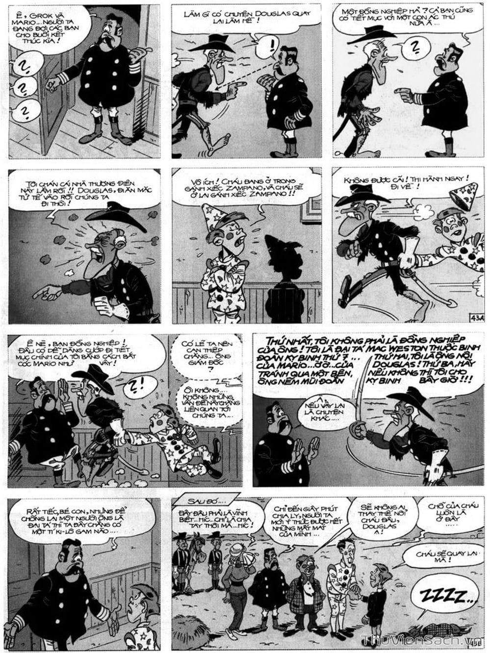 Truyện Tranh Cuộc Phiêu Lưu Kỳ Thú Của Lucky Luke trang 3