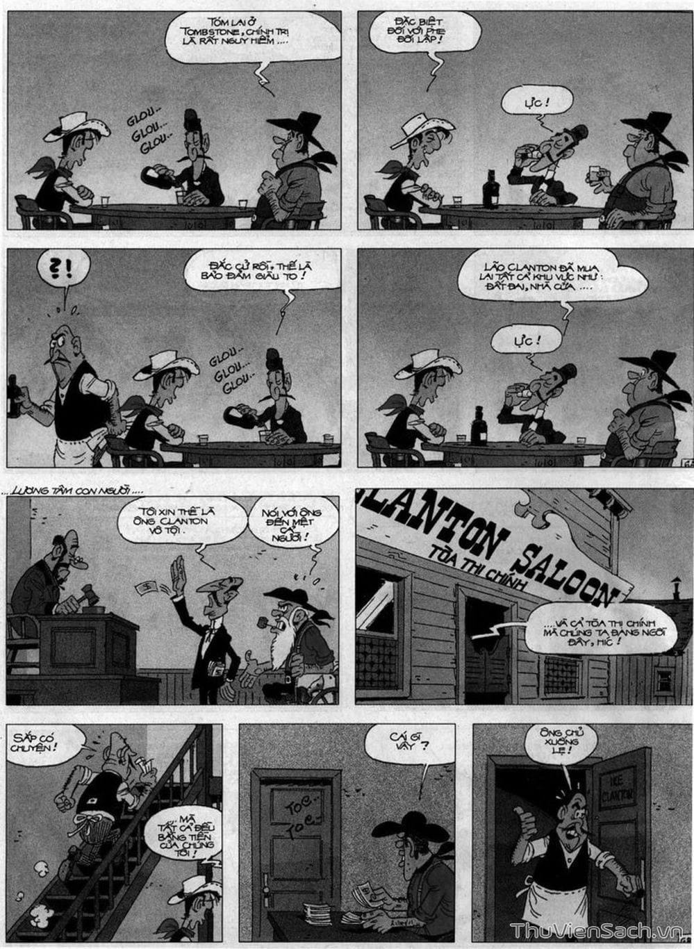 Truyện Tranh Cuộc Phiêu Lưu Kỳ Thú Của Lucky Luke trang 3