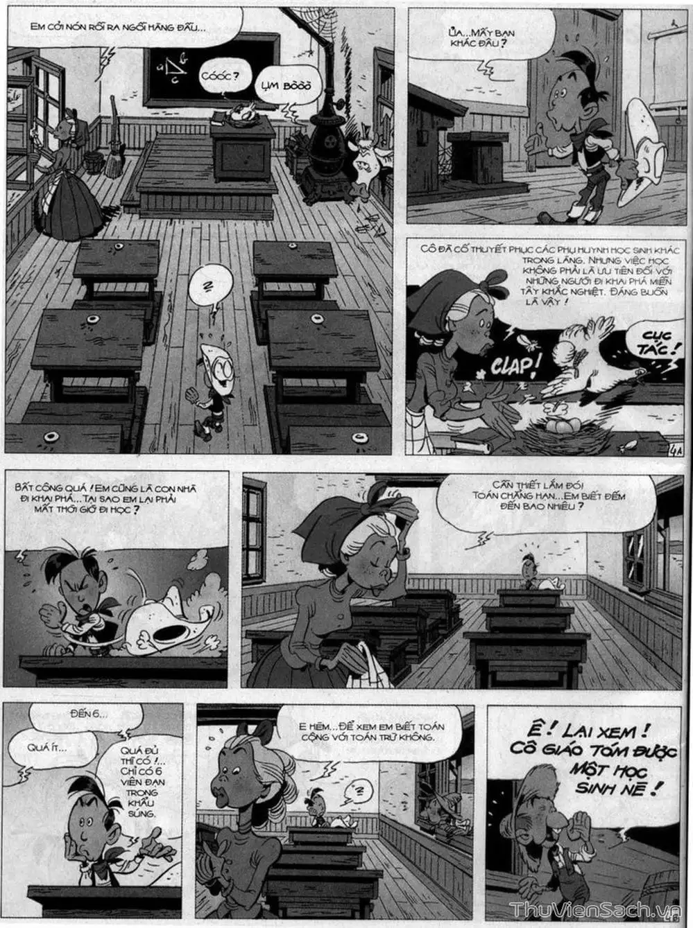 Truyện Tranh Cuộc Phiêu Lưu Kỳ Thú Của Lucky Luke trang 3