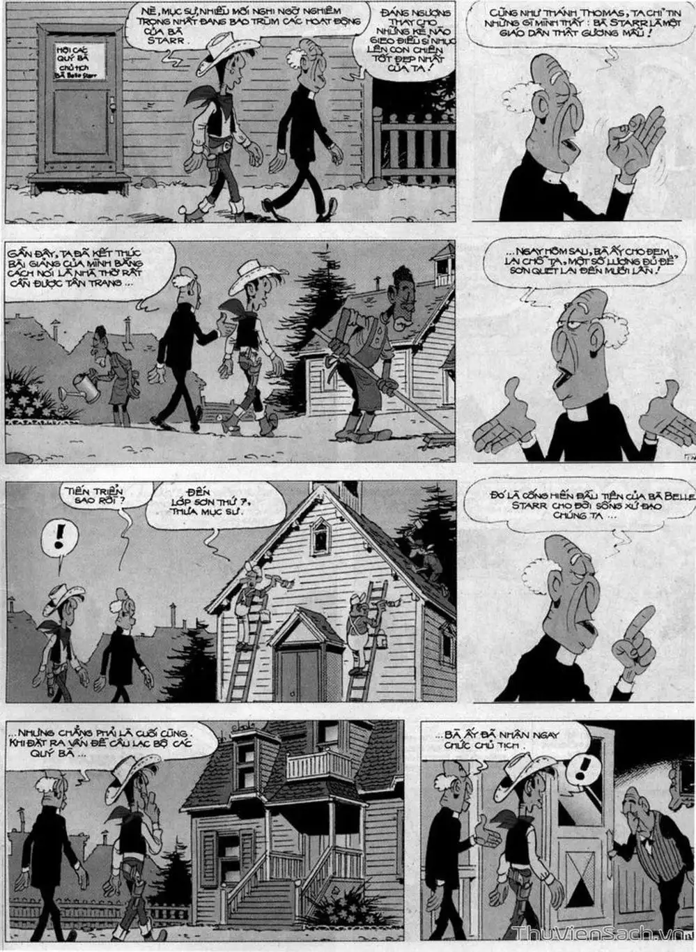 Truyện Tranh Cuộc Phiêu Lưu Kỳ Thú Của Lucky Luke trang 3