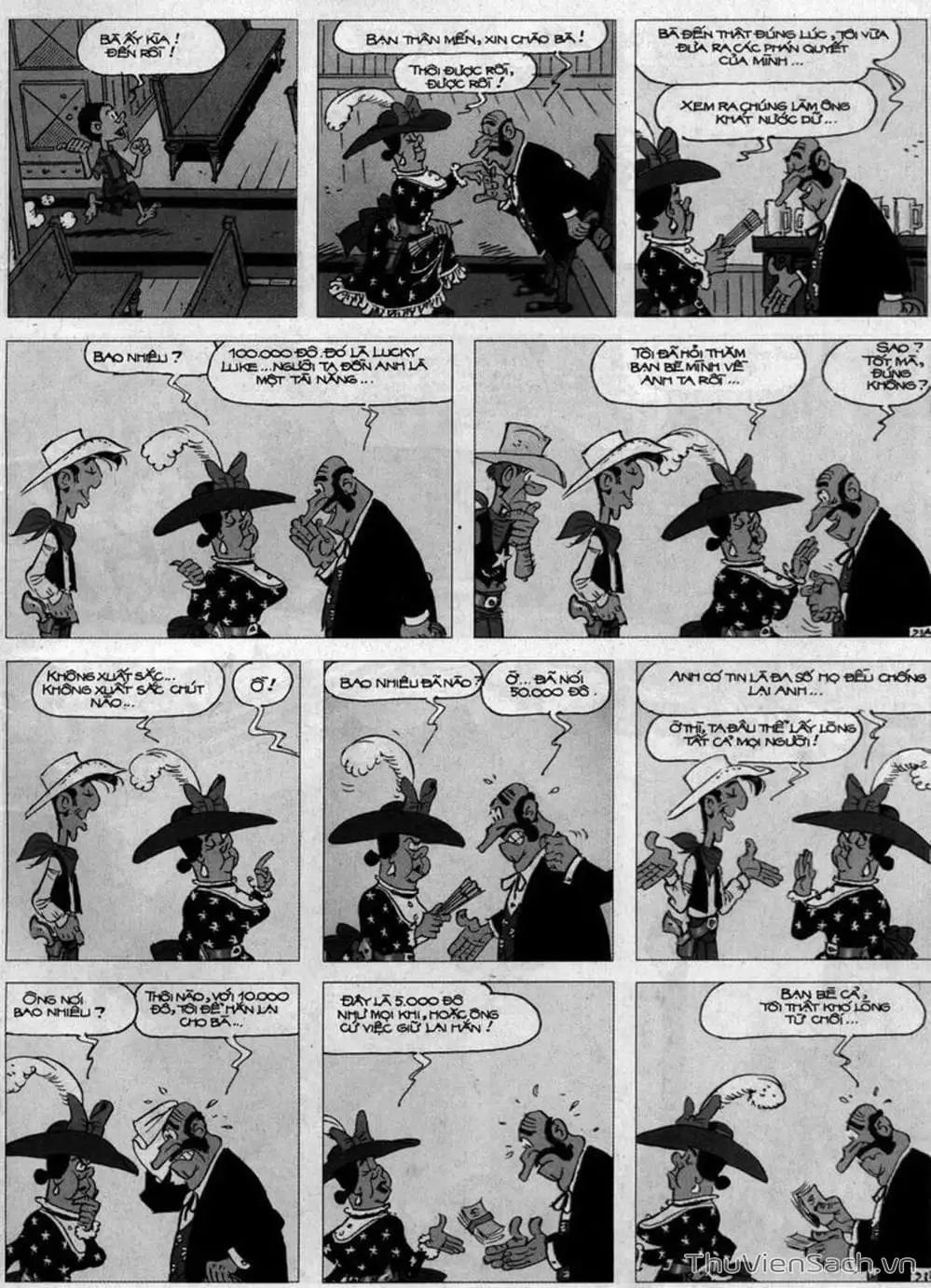 Truyện Tranh Cuộc Phiêu Lưu Kỳ Thú Của Lucky Luke trang 3