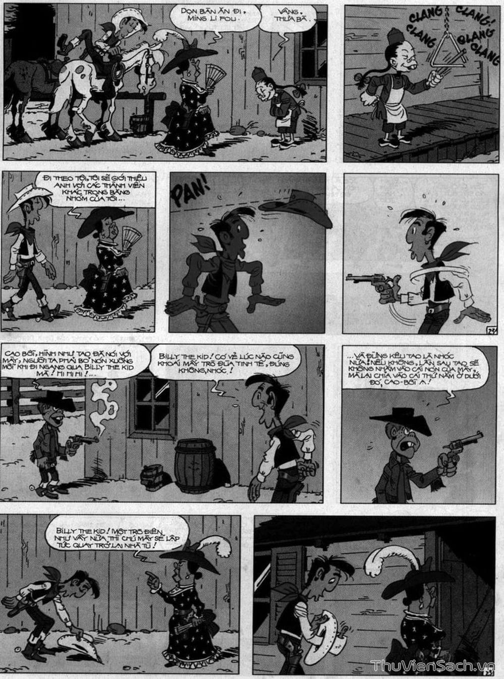 Truyện Tranh Cuộc Phiêu Lưu Kỳ Thú Của Lucky Luke trang 3