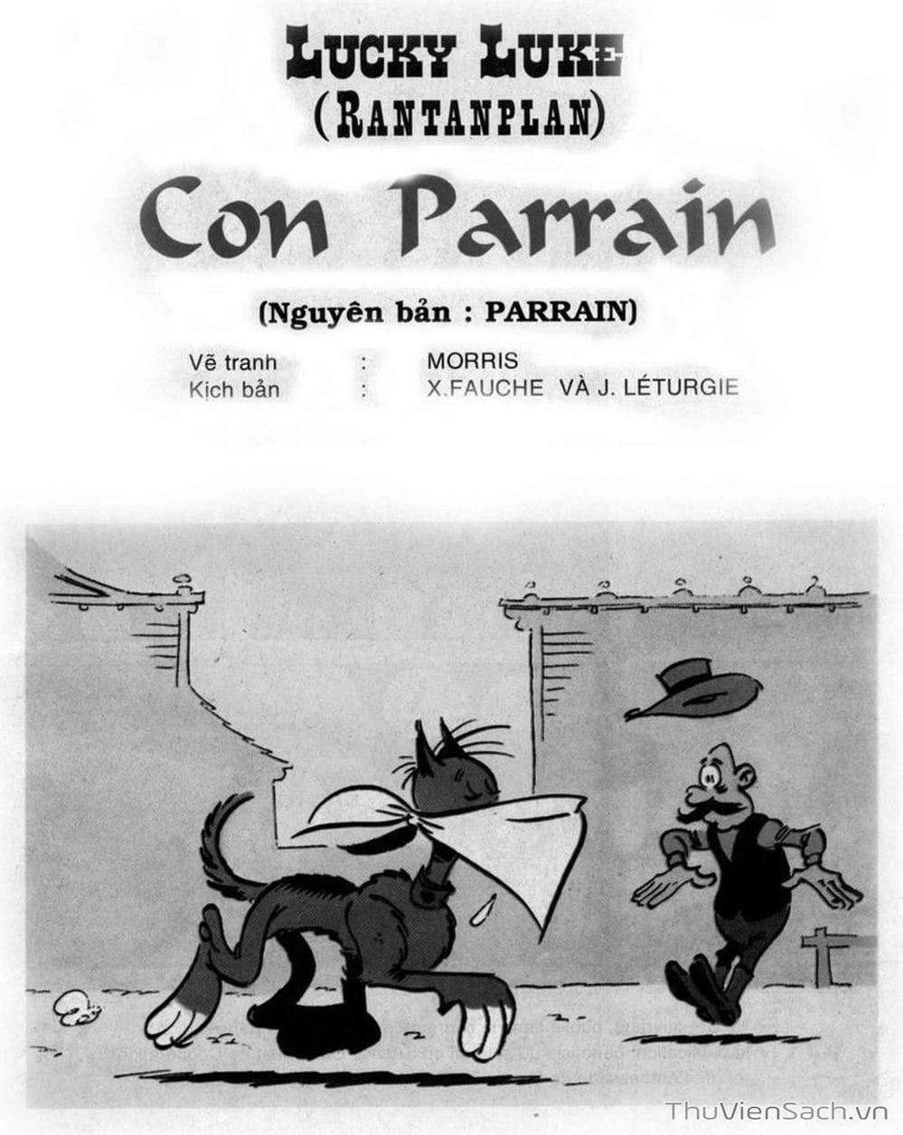 Truyện Tranh Cuộc Phiêu Lưu Kỳ Thú Của Lucky Luke trang 3