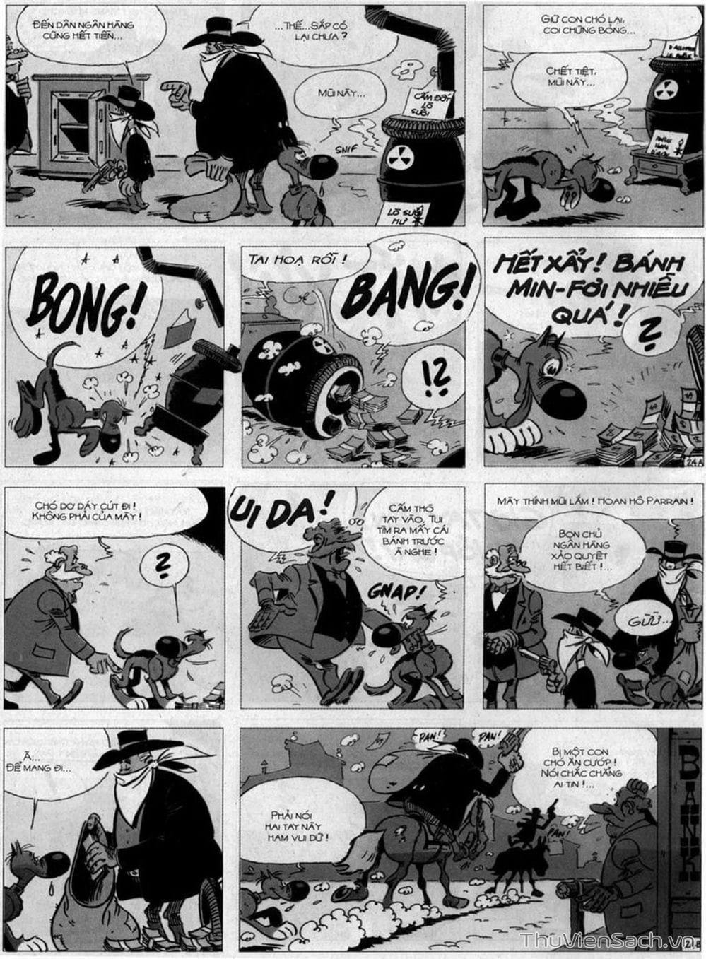 Truyện Tranh Cuộc Phiêu Lưu Kỳ Thú Của Lucky Luke trang 3