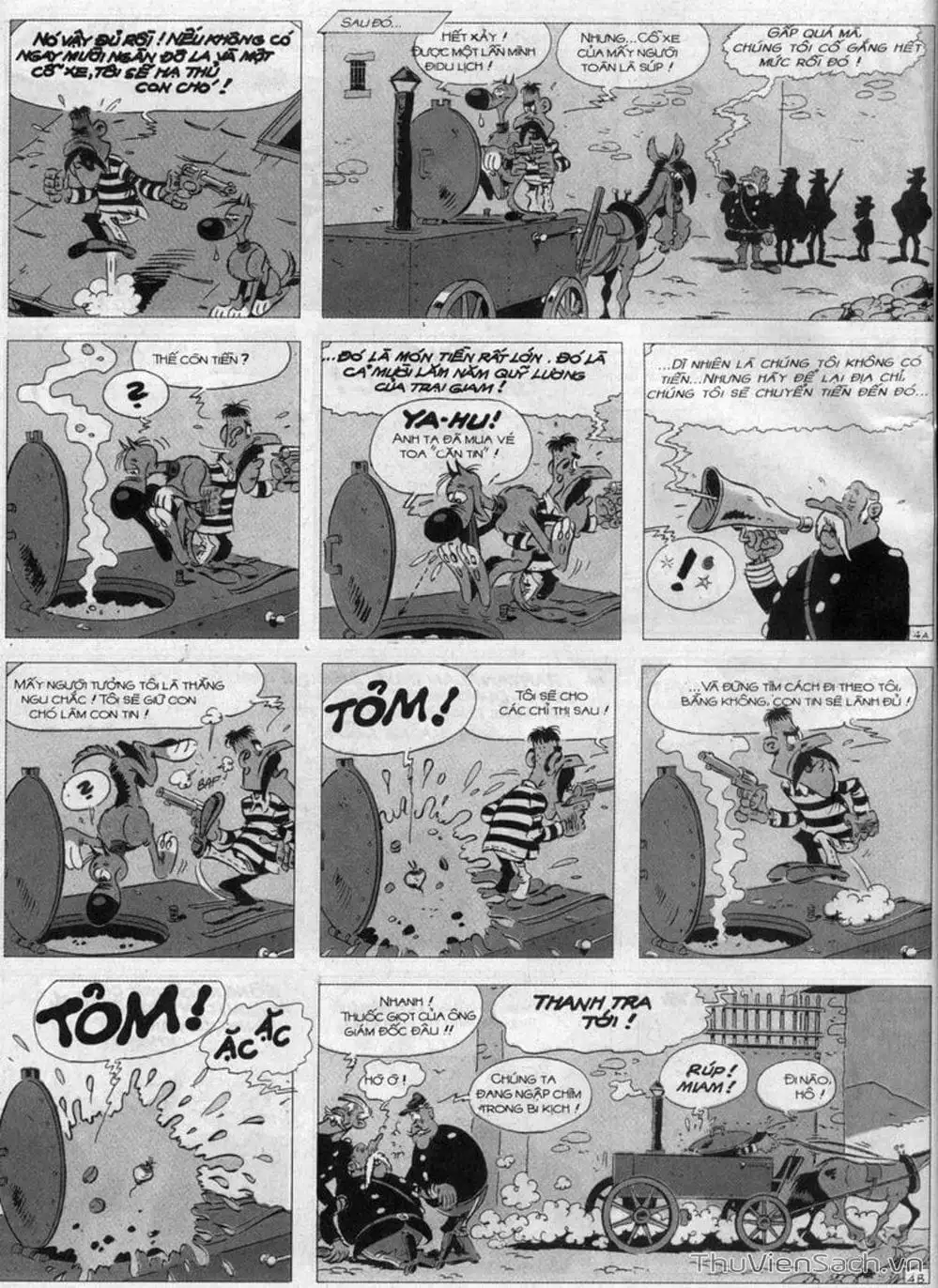 Truyện Tranh Cuộc Phiêu Lưu Kỳ Thú Của Lucky Luke trang 3