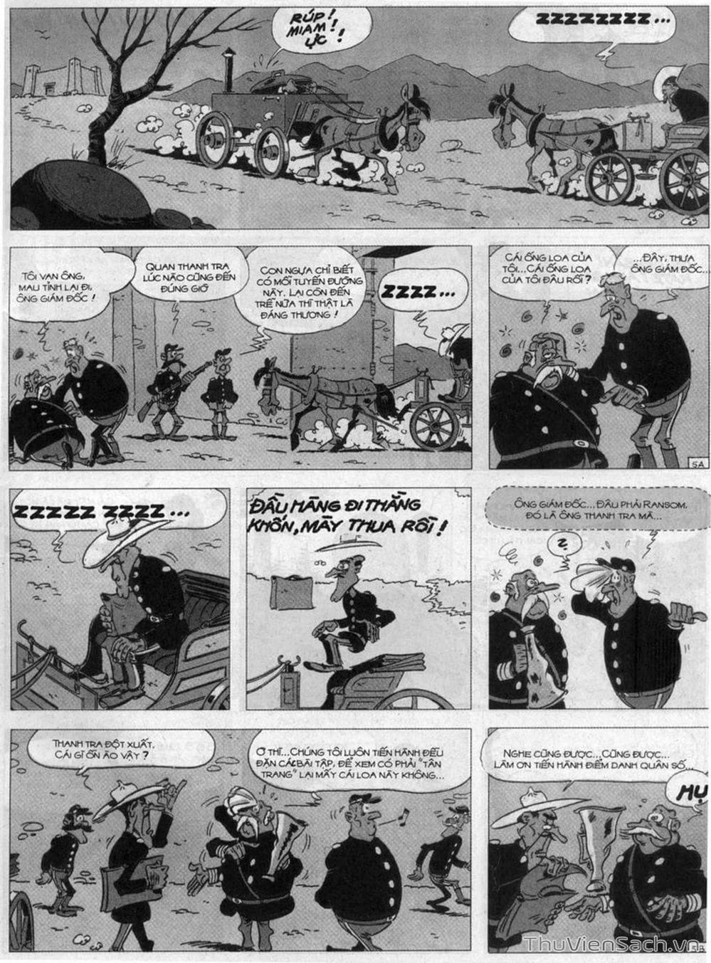Truyện Tranh Cuộc Phiêu Lưu Kỳ Thú Của Lucky Luke trang 3