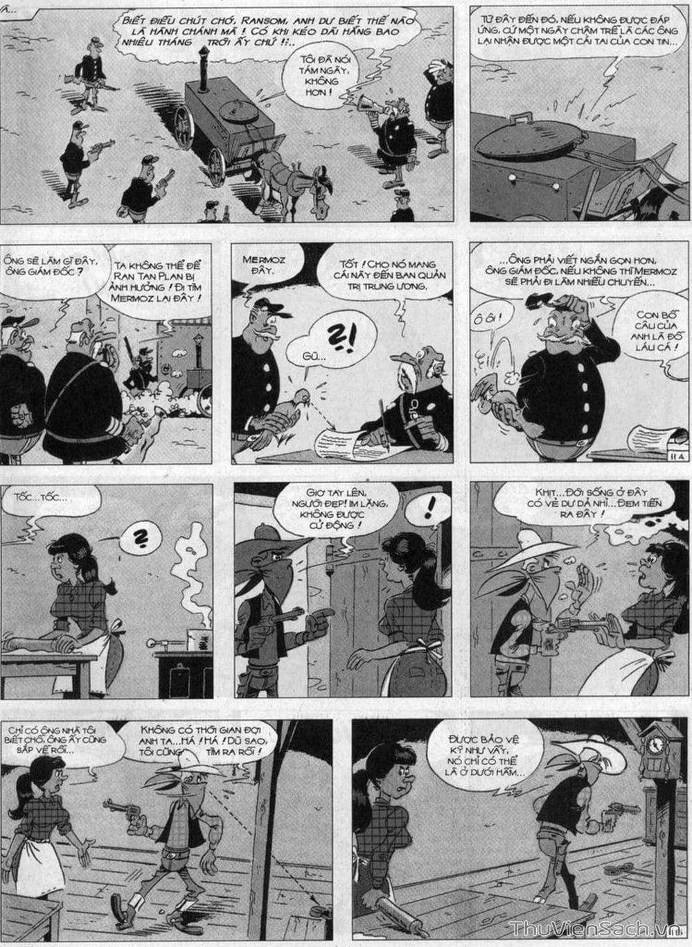 Truyện Tranh Cuộc Phiêu Lưu Kỳ Thú Của Lucky Luke trang 3