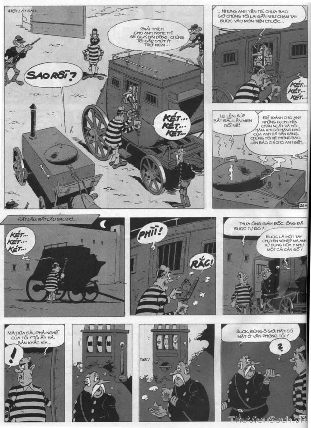 Truyện Tranh Cuộc Phiêu Lưu Kỳ Thú Của Lucky Luke trang 3