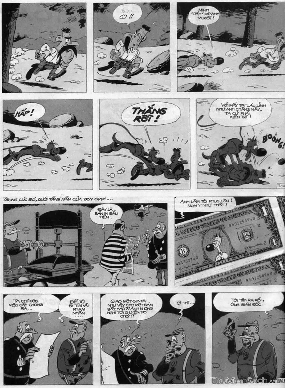 Truyện Tranh Cuộc Phiêu Lưu Kỳ Thú Của Lucky Luke trang 3