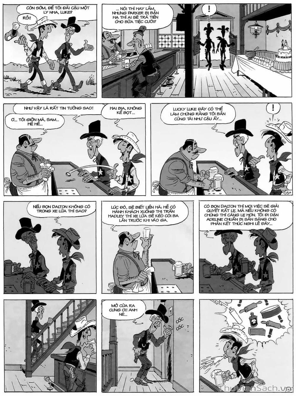 Truyện Tranh Cuộc Phiêu Lưu Kỳ Thú Của Lucky Luke trang 3