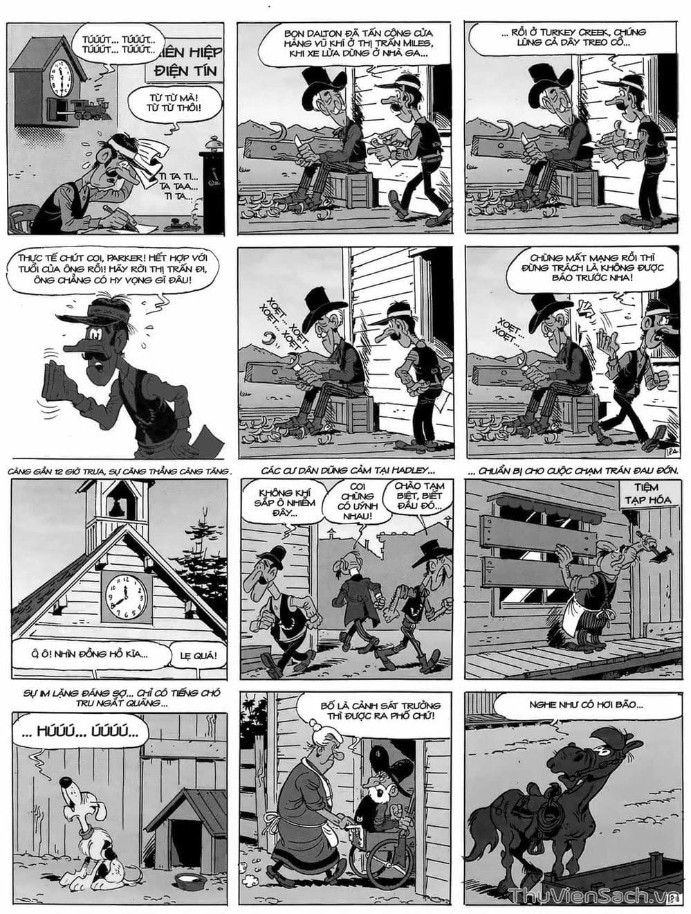 Truyện Tranh Cuộc Phiêu Lưu Kỳ Thú Của Lucky Luke trang 3