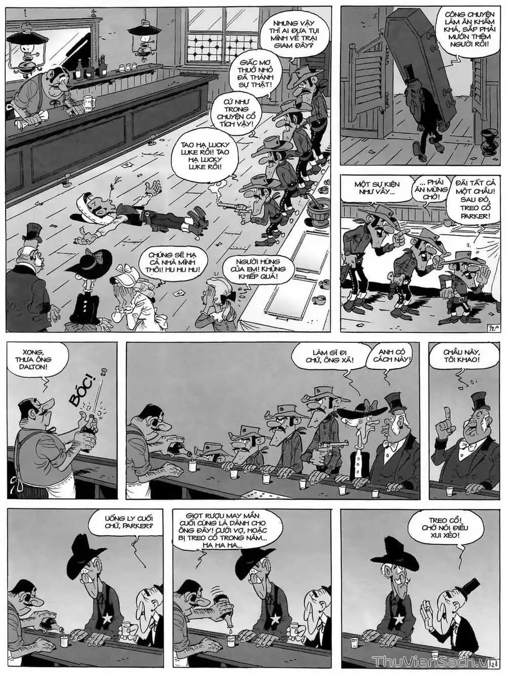Truyện Tranh Cuộc Phiêu Lưu Kỳ Thú Của Lucky Luke trang 3