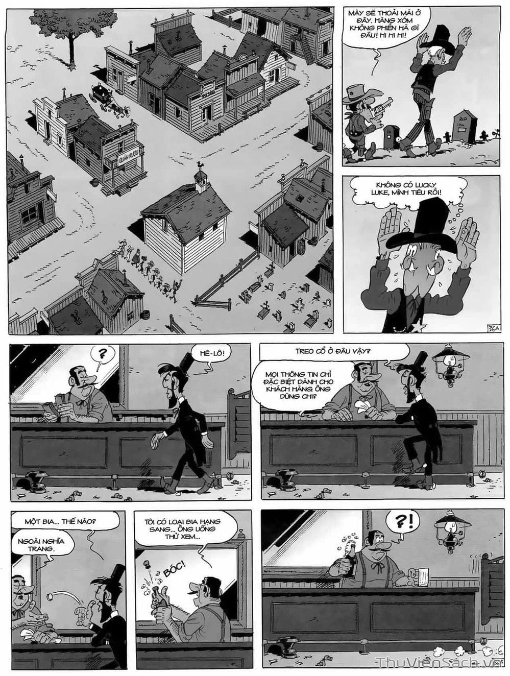 Truyện Tranh Cuộc Phiêu Lưu Kỳ Thú Của Lucky Luke trang 3