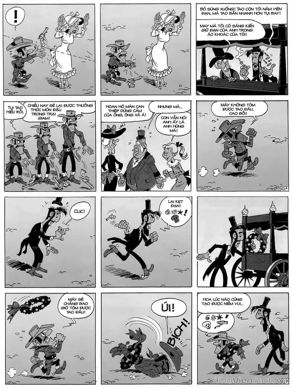 Truyện Tranh Cuộc Phiêu Lưu Kỳ Thú Của Lucky Luke trang 3