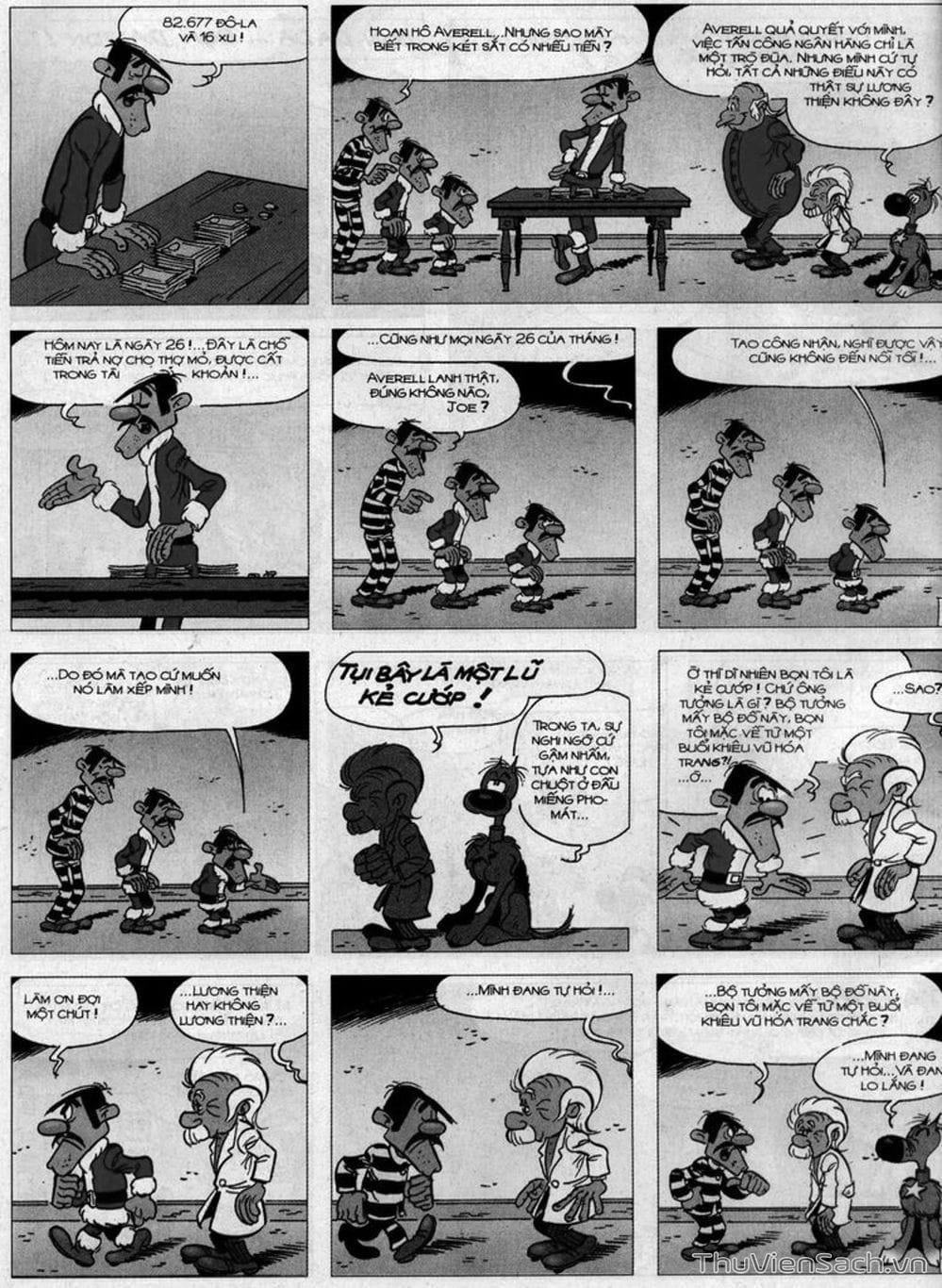 Truyện Tranh Cuộc Phiêu Lưu Kỳ Thú Của Lucky Luke trang 3