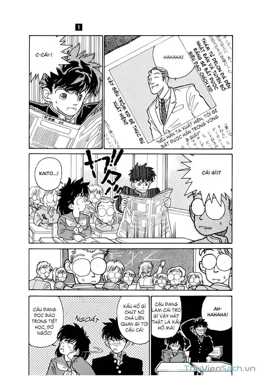 Truyện Tranh Siêu Đạo Chích Kid - Magic Kaito trang 4
