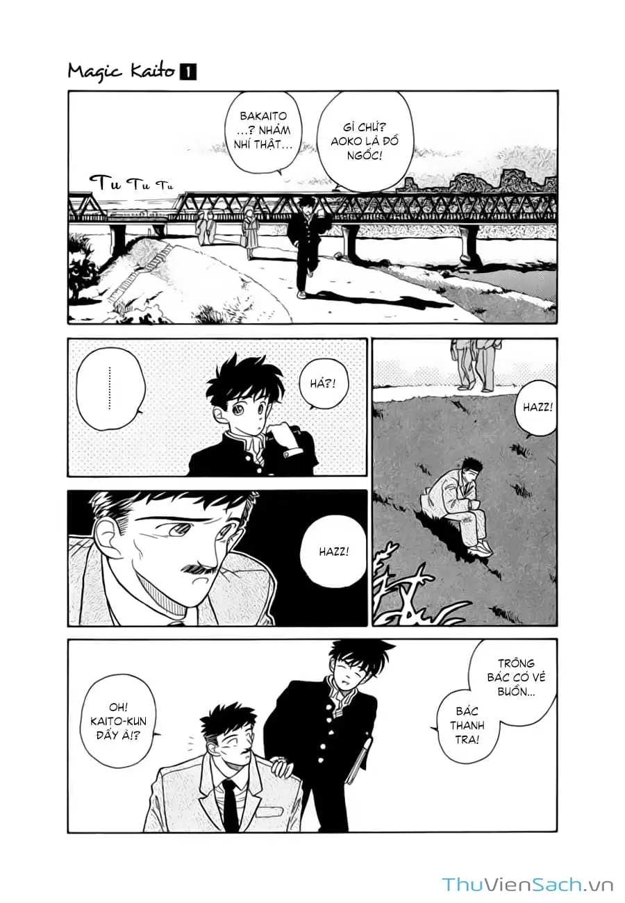 Truyện Tranh Siêu Đạo Chích Kid - Magic Kaito trang 4