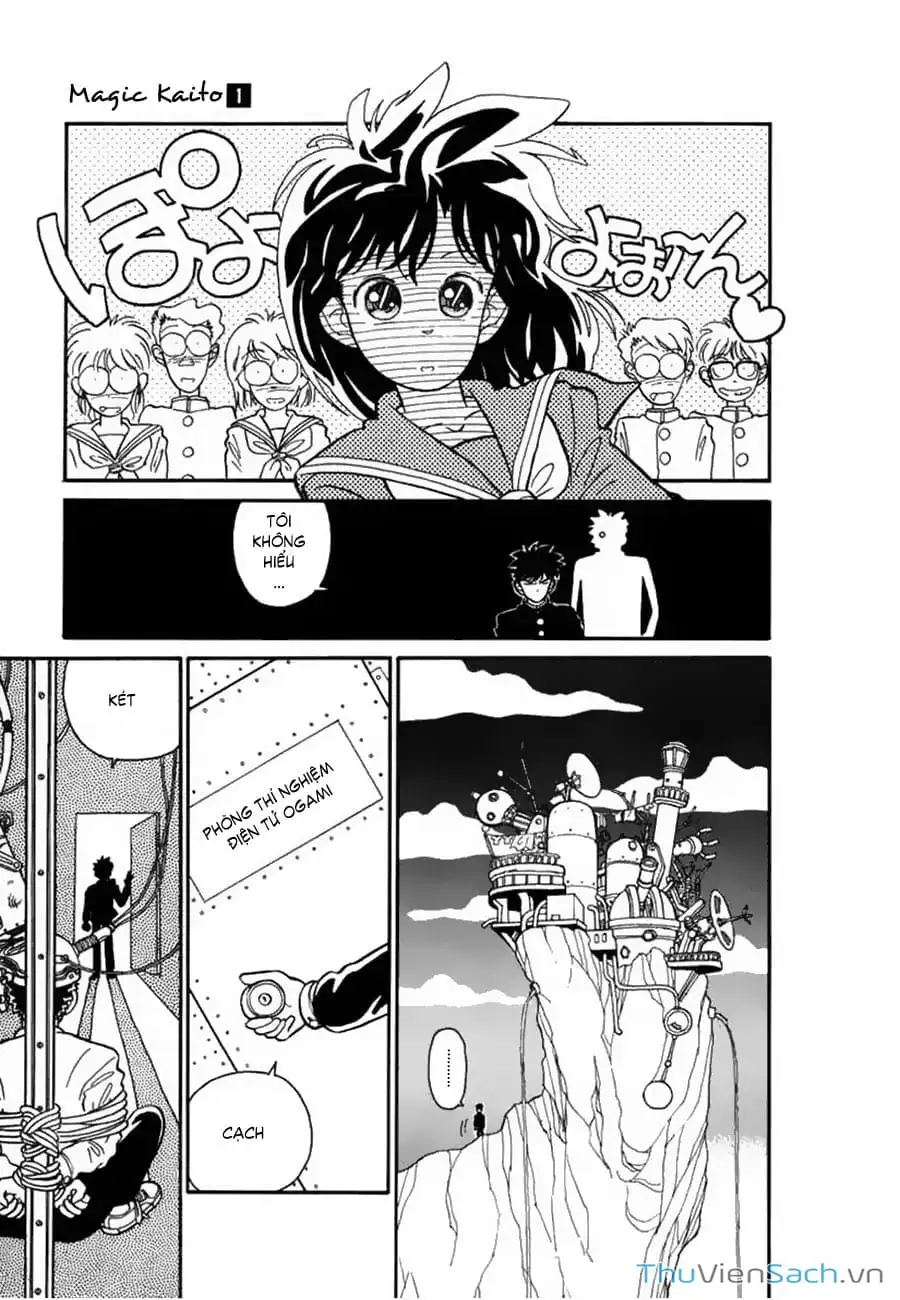Truyện Tranh Siêu Đạo Chích Kid - Magic Kaito trang 4