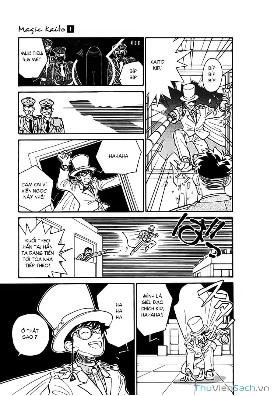 Truyện Tranh Siêu Đạo Chích Kid - Magic Kaito trang 4