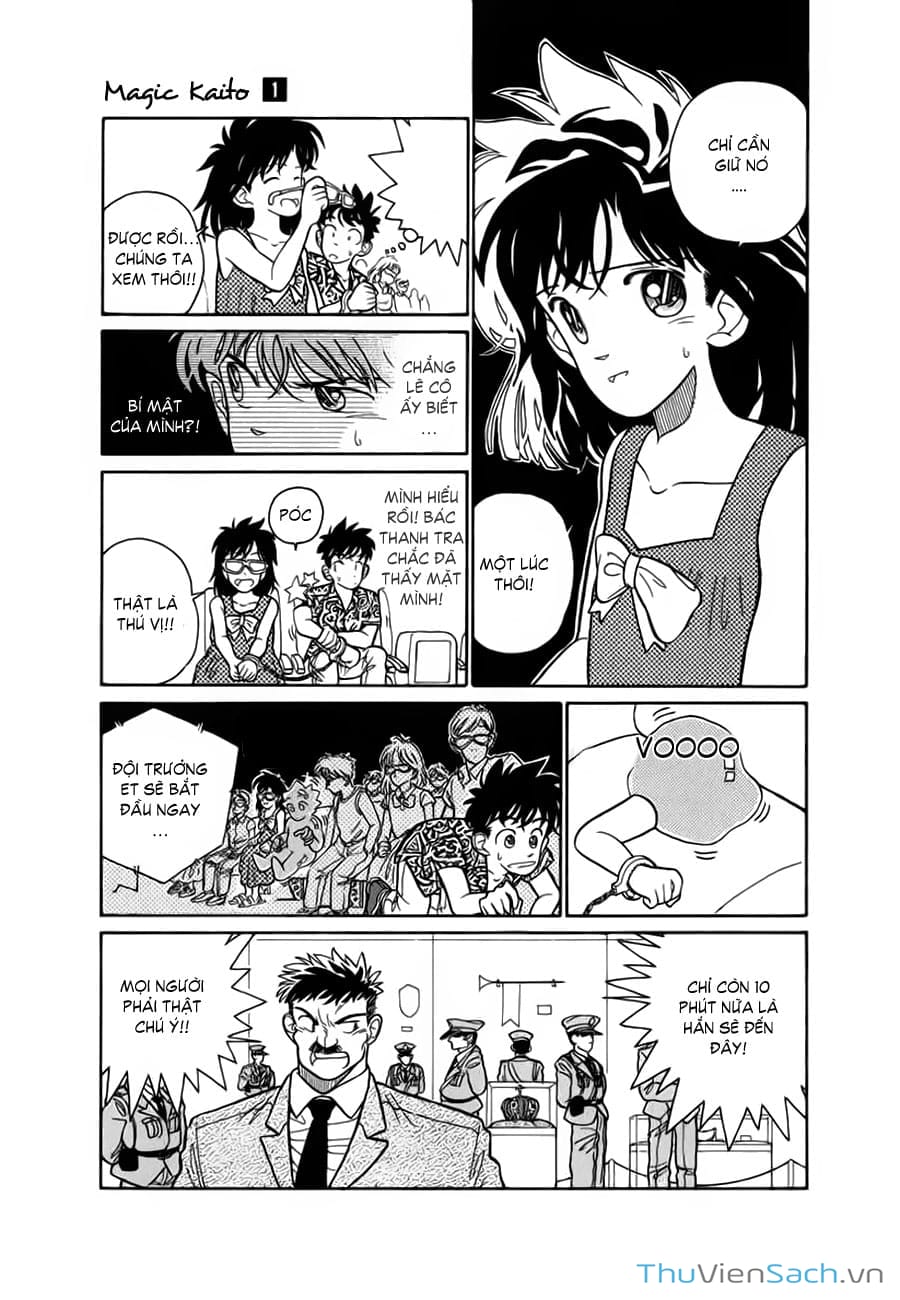Truyện Tranh Siêu Đạo Chích Kid - Magic Kaito trang 4