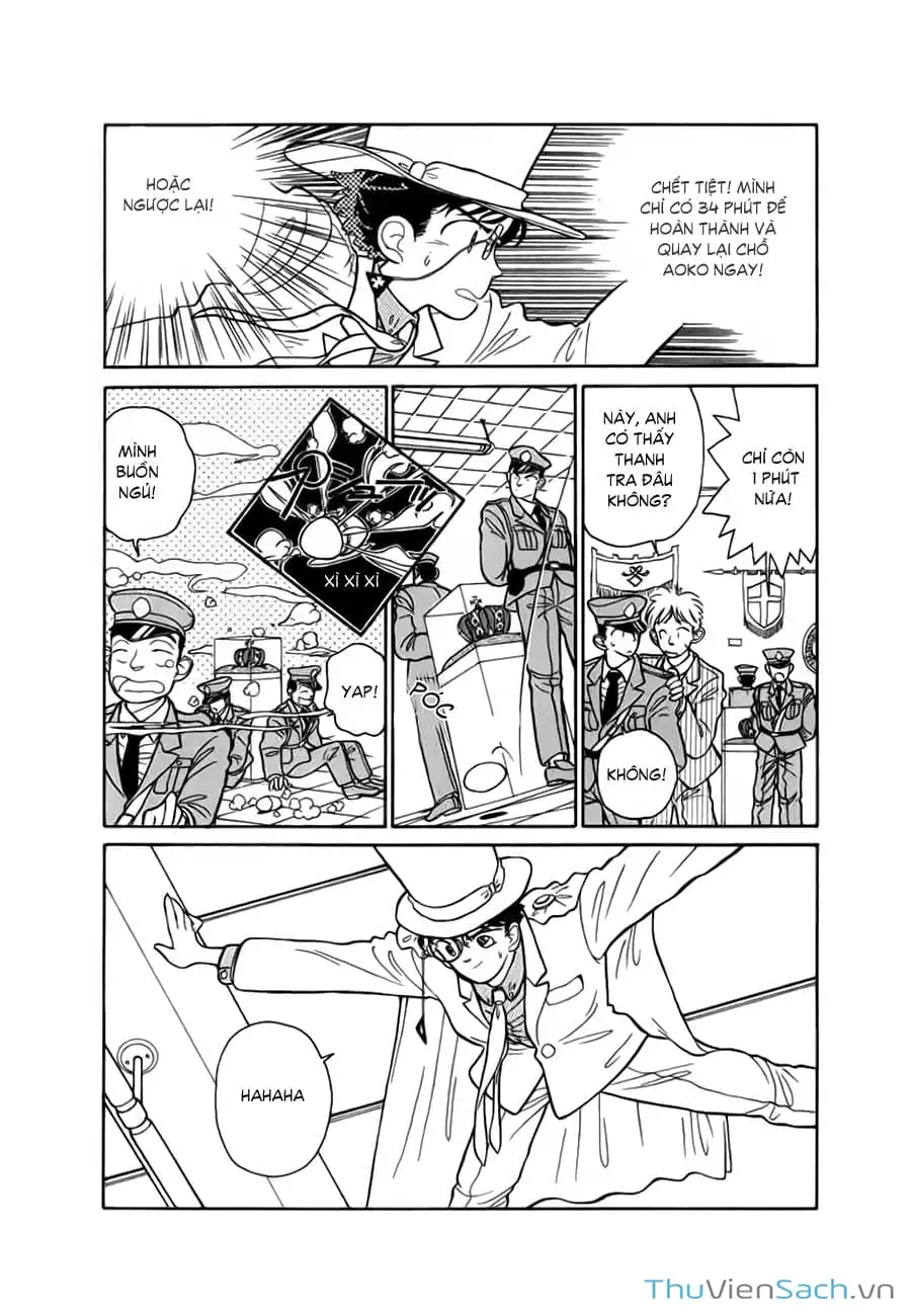 Truyện Tranh Siêu Đạo Chích Kid - Magic Kaito trang 4