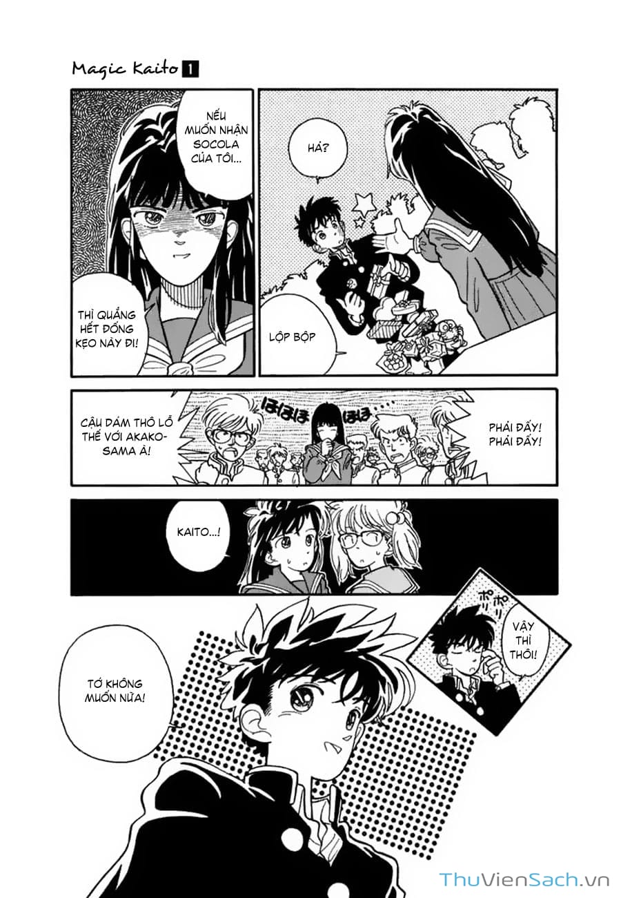 Truyện Tranh Siêu Đạo Chích Kid - Magic Kaito trang 4
