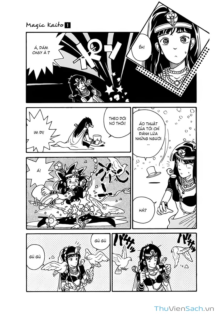 Truyện Tranh Siêu Đạo Chích Kid - Magic Kaito trang 4