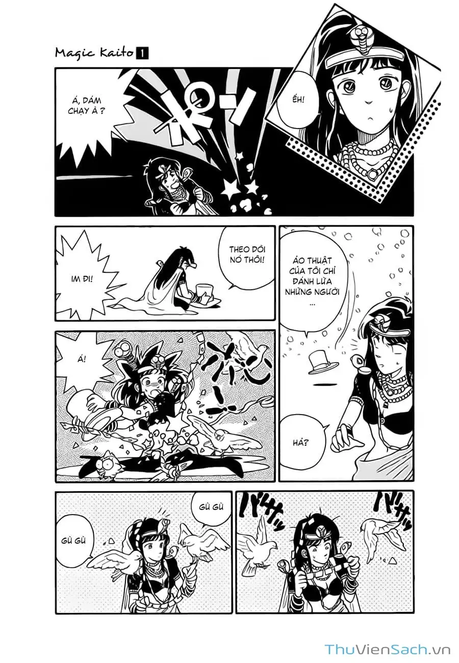 Truyện Tranh Siêu Đạo Chích Kid - Magic Kaito trang 4