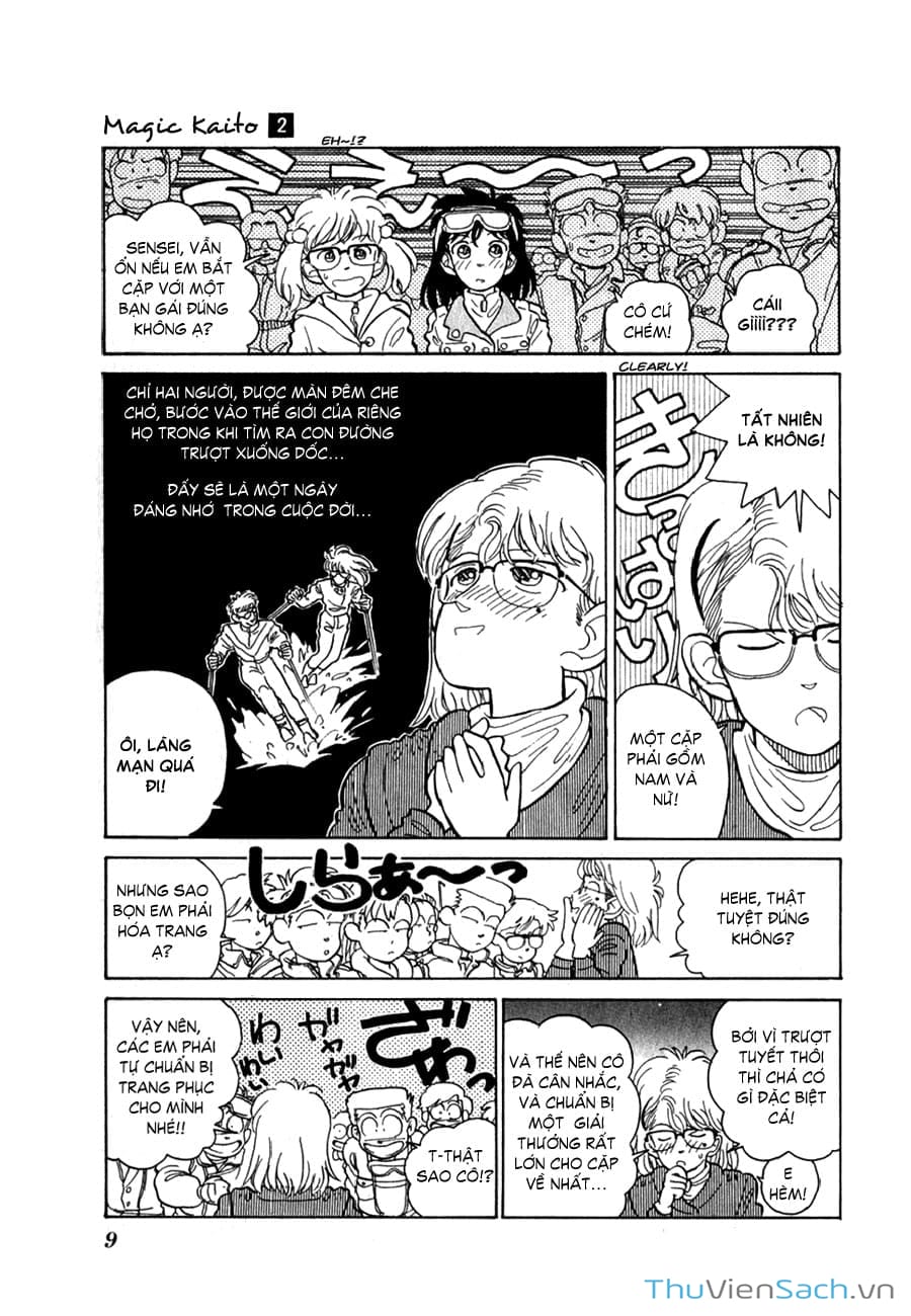 Truyện Tranh Siêu Đạo Chích Kid - Magic Kaito trang 4