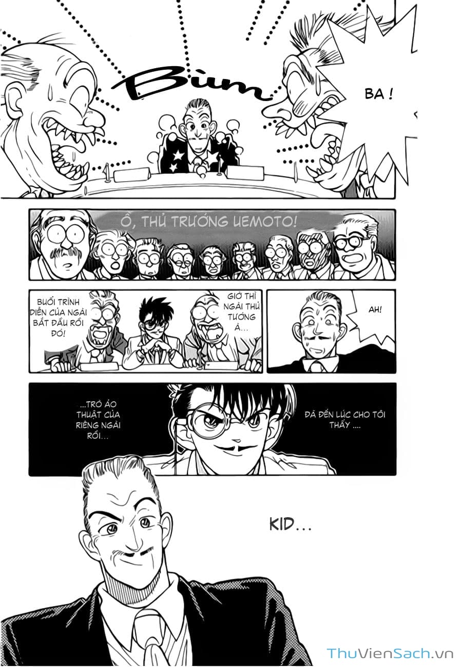 Truyện Tranh Siêu Đạo Chích Kid - Magic Kaito trang 4