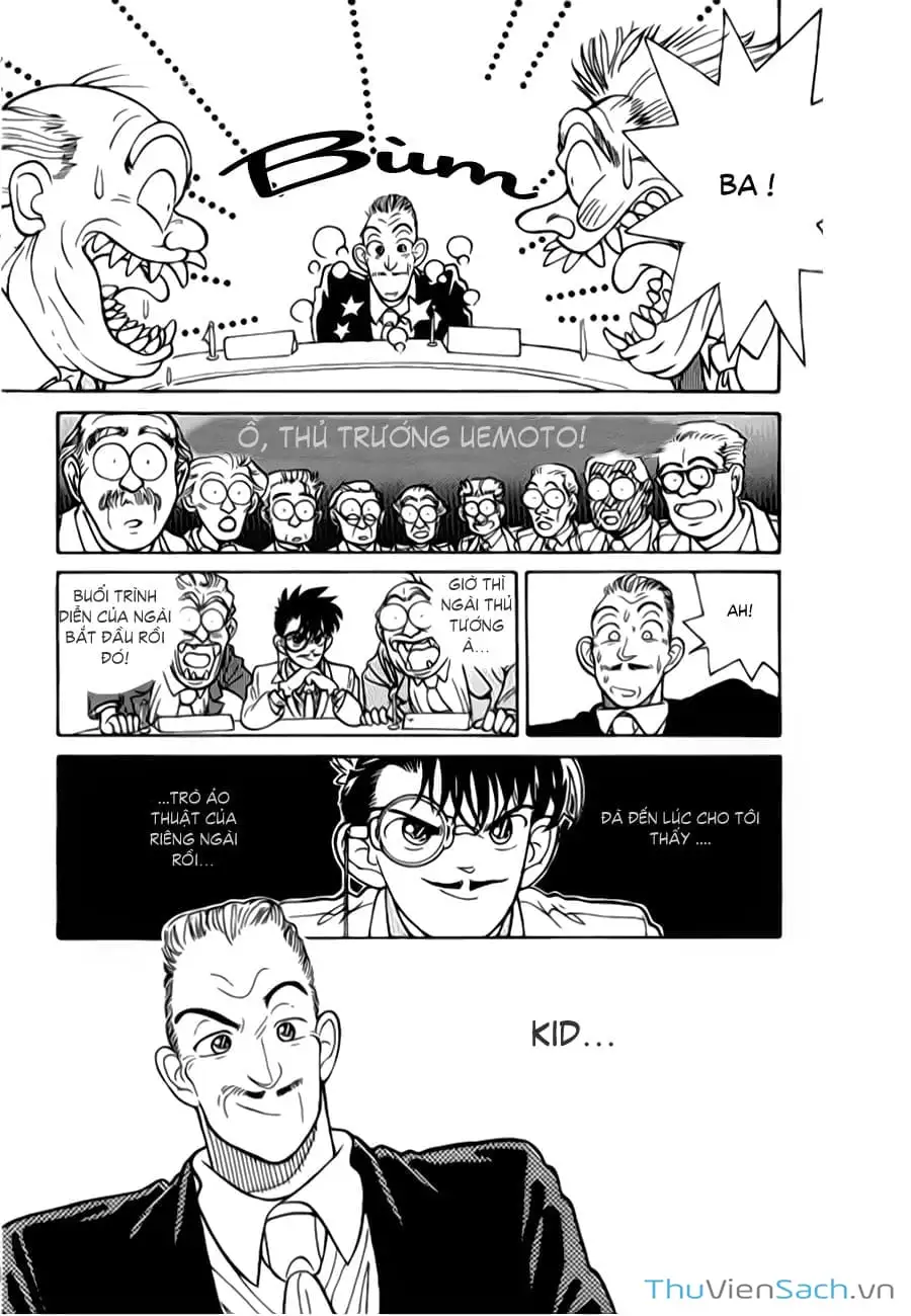 Truyện Tranh Siêu Đạo Chích Kid - Magic Kaito trang 4