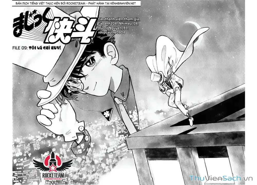 Truyện Tranh Siêu Đạo Chích Kid - Magic Kaito trang 4