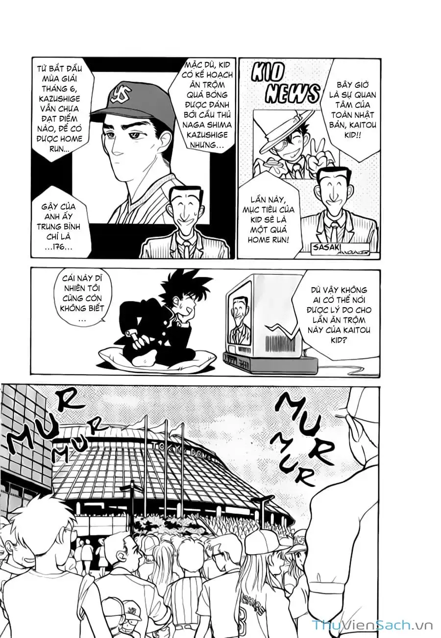 Truyện Tranh Siêu Đạo Chích Kid - Magic Kaito trang 4