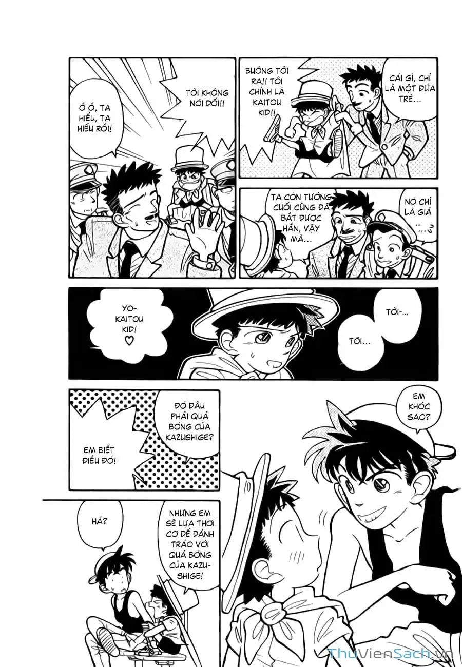 Truyện Tranh Siêu Đạo Chích Kid - Magic Kaito trang 4