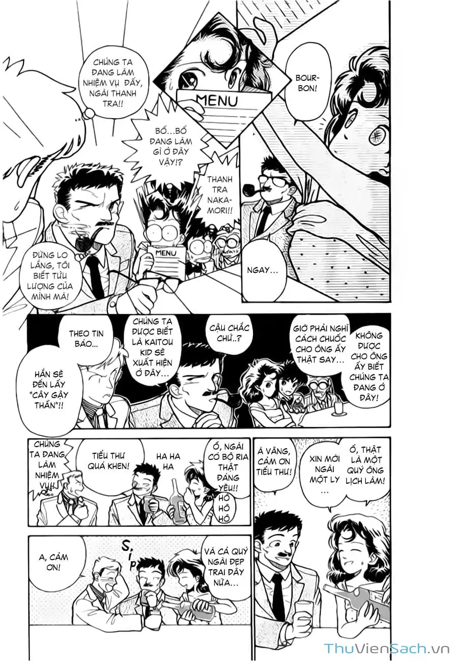 Truyện Tranh Siêu Đạo Chích Kid - Magic Kaito trang 4