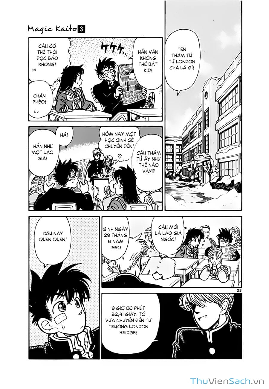 Truyện Tranh Siêu Đạo Chích Kid - Magic Kaito trang 4