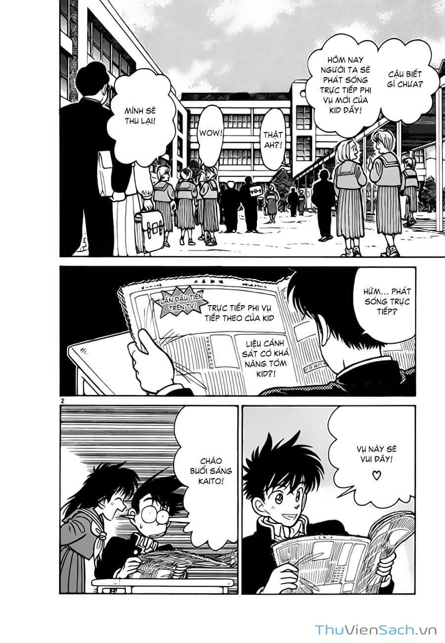 Truyện Tranh Siêu Đạo Chích Kid - Magic Kaito trang 4