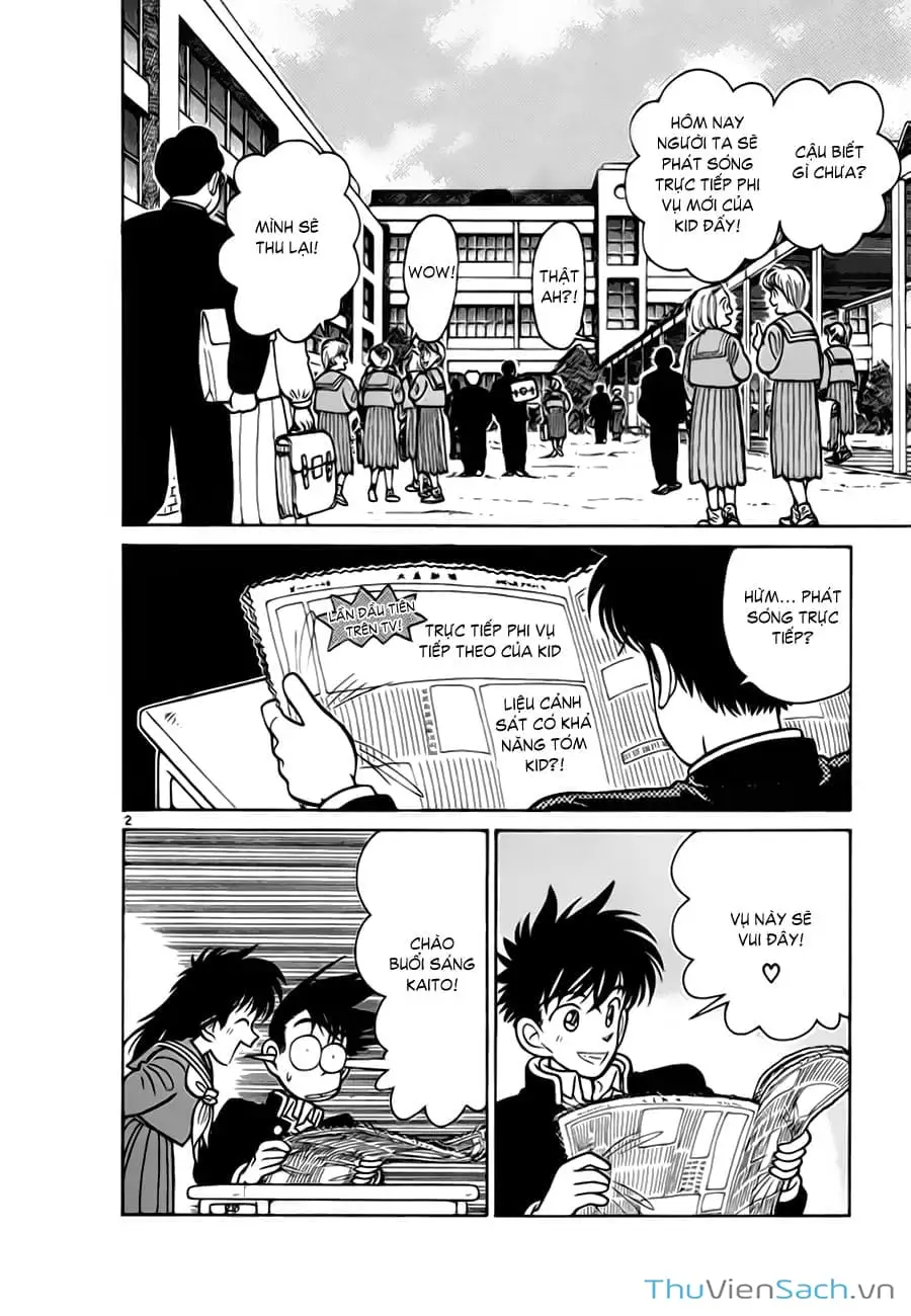 Truyện Tranh Siêu Đạo Chích Kid - Magic Kaito trang 4