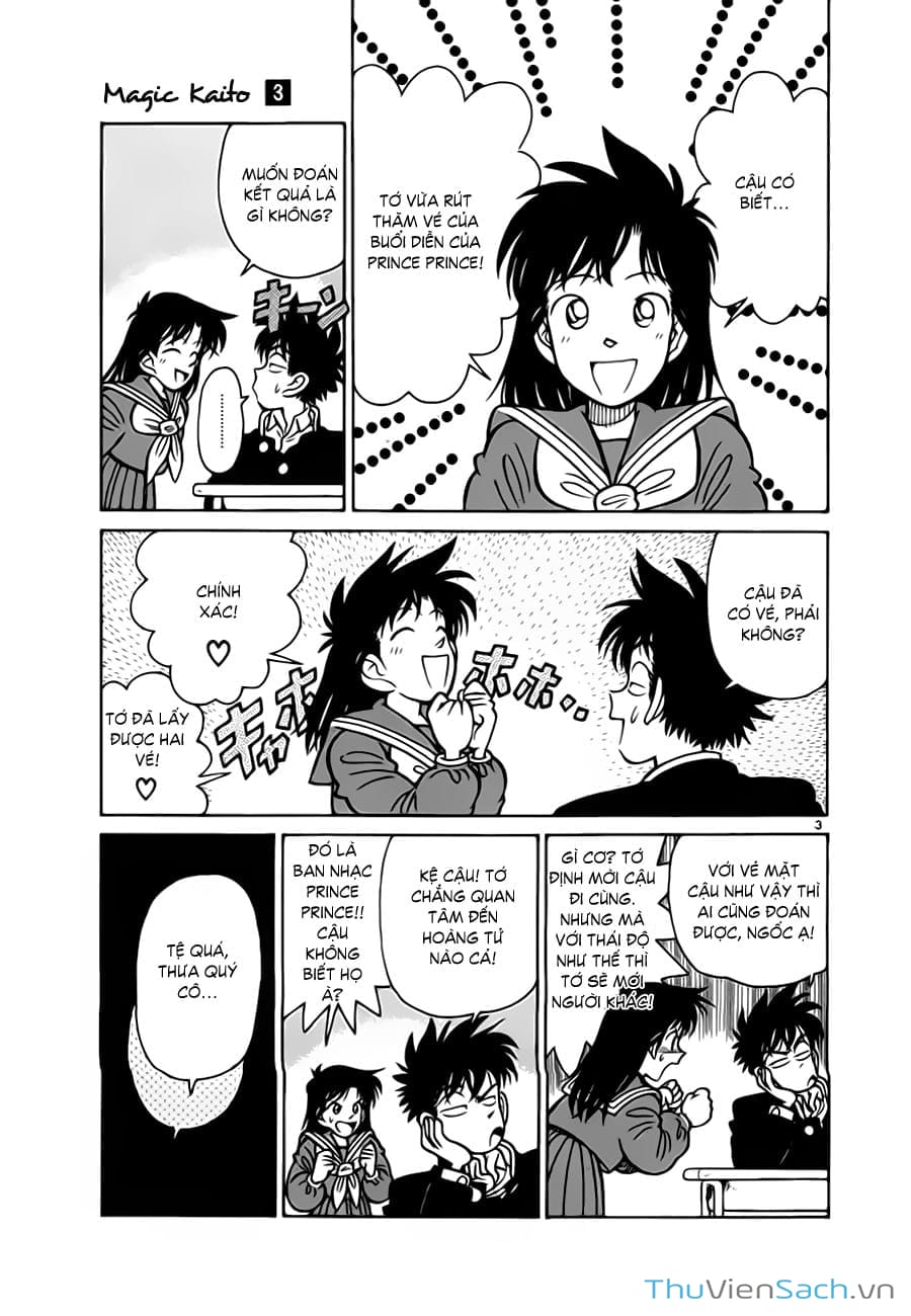 Truyện Tranh Siêu Đạo Chích Kid - Magic Kaito trang 4