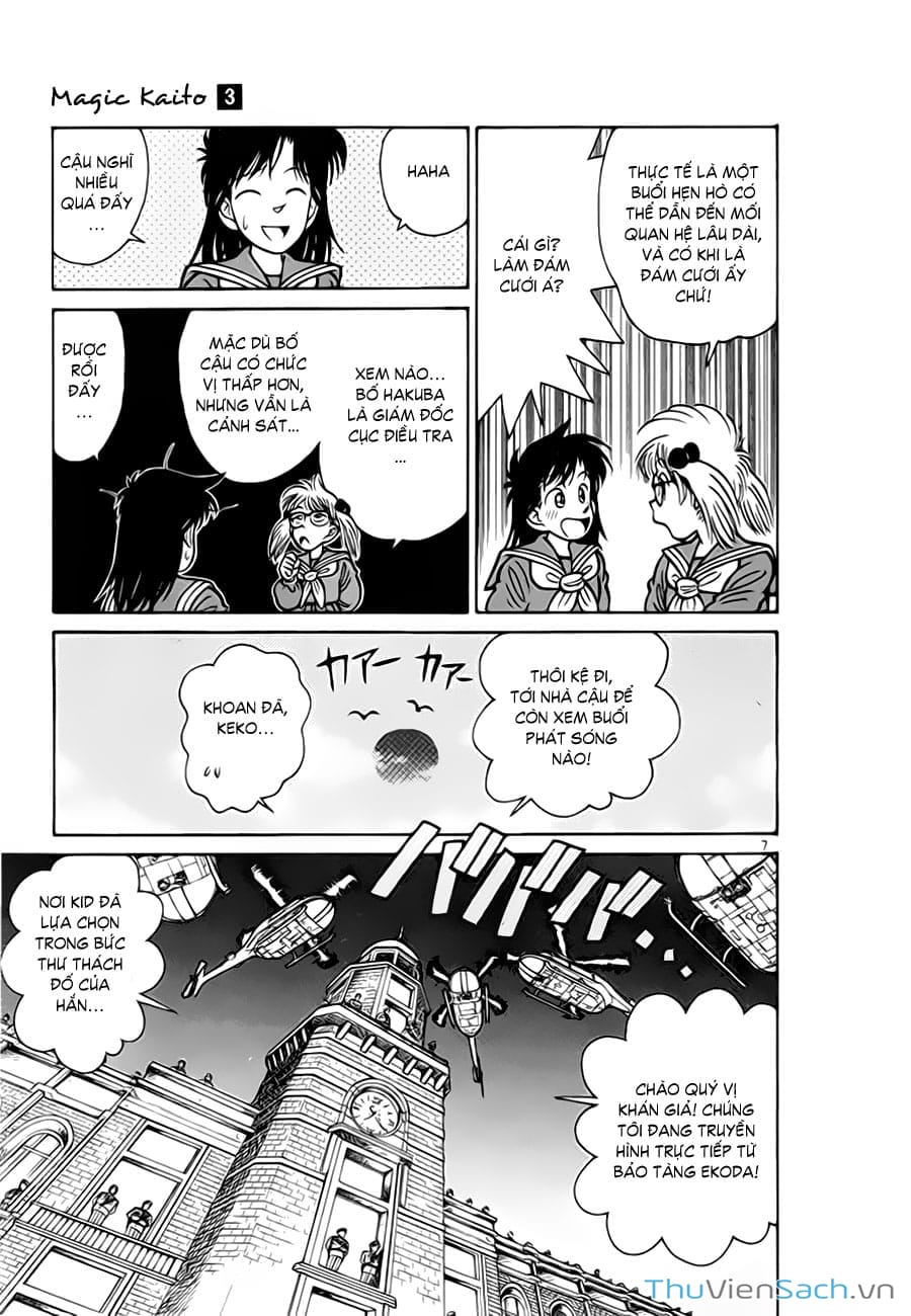 Truyện Tranh Siêu Đạo Chích Kid - Magic Kaito trang 4