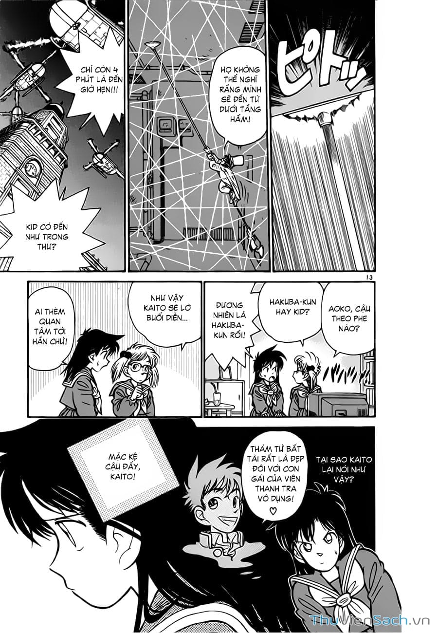 Truyện Tranh Siêu Đạo Chích Kid - Magic Kaito trang 4
