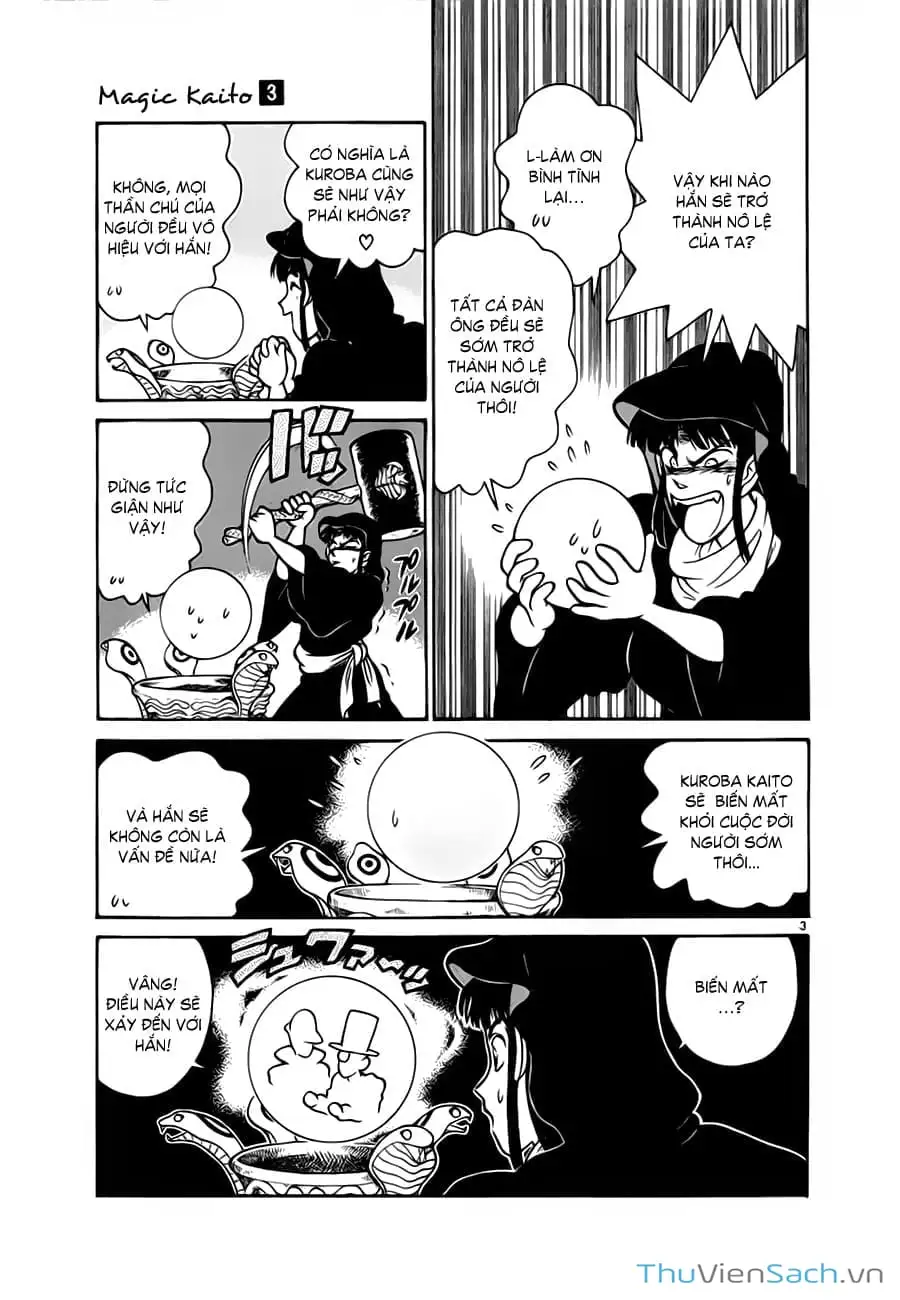 Truyện Tranh Siêu Đạo Chích Kid - Magic Kaito trang 4