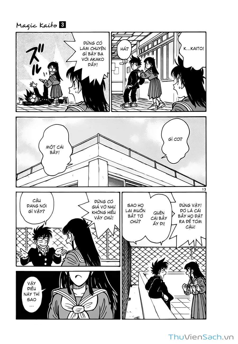 Truyện Tranh Siêu Đạo Chích Kid - Magic Kaito trang 4