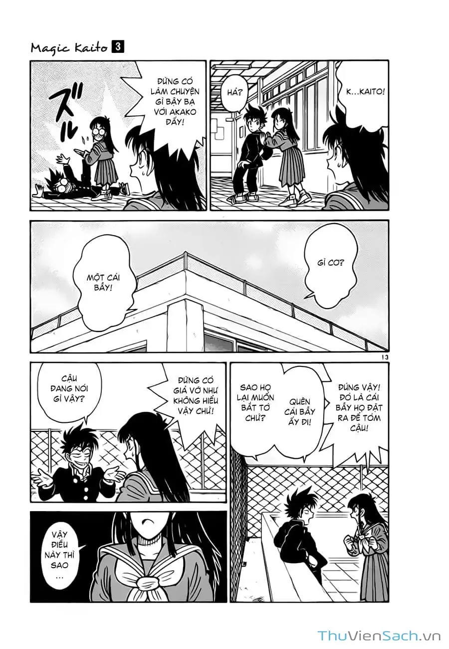 Truyện Tranh Siêu Đạo Chích Kid - Magic Kaito trang 4
