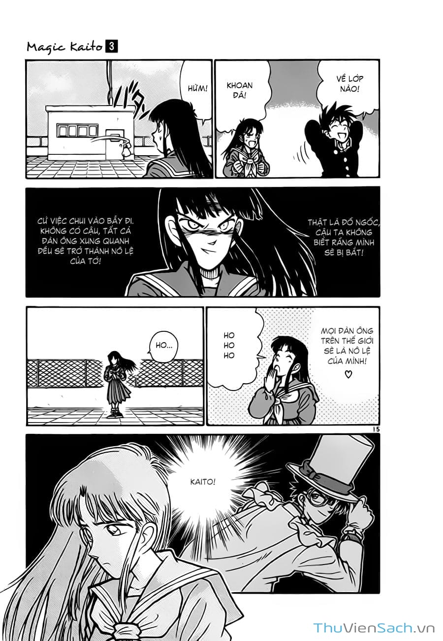Truyện Tranh Siêu Đạo Chích Kid - Magic Kaito trang 4